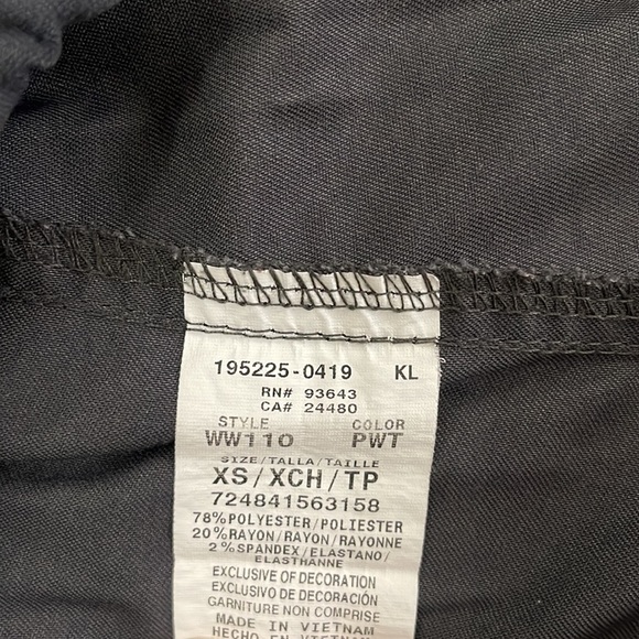 💰 3 for $25 🏷 Women Cherokee Workwear Pewter Scrub Pants XS - Picture 8 of 12